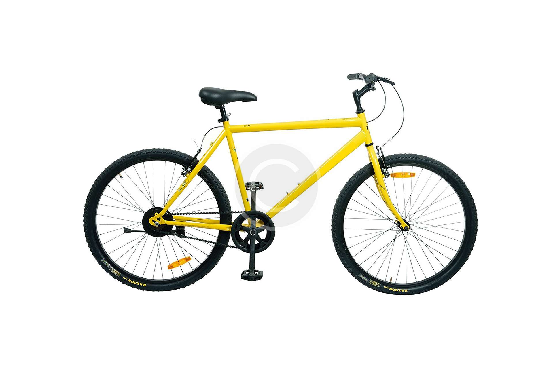 Linus Dutchi 3-speed internal yellow frame